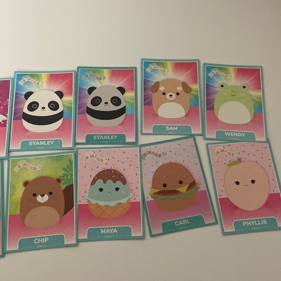 Squishmallow trading card pack mystery will come with 50 including a puzzle! - Picture 3 of 4